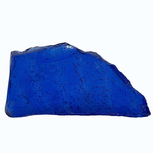 Cobalt Blue Art Glass Cullet Translucent #SM23151 - Picture 7 of 7
